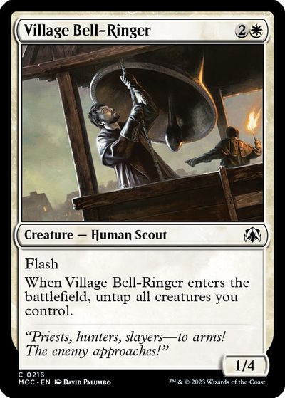 Village Bell-Ringer card art