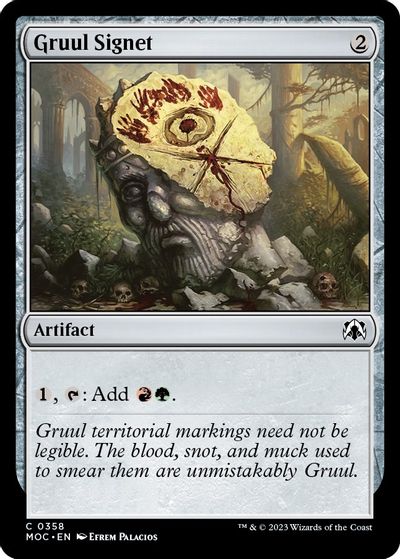 Gruul Signet card art