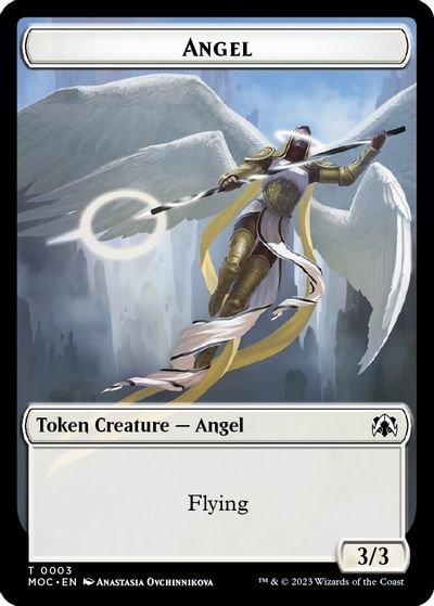 Angel // Demon Double-Sided Token card art