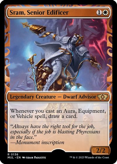 Sram, Senior Edificer (Halo Foil) card art
