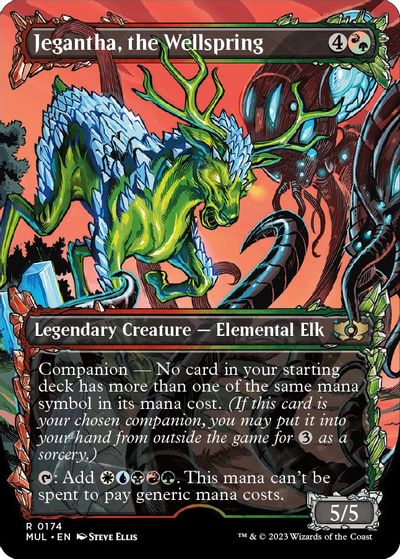 Jegantha, the Wellspring (Halo Foil) card art