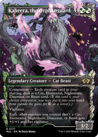 Kaheera, the Orphanguard (Halo Foil) card art