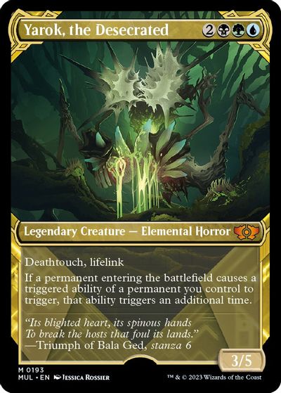 Yarok, the Desecrated (Halo Foil) card art