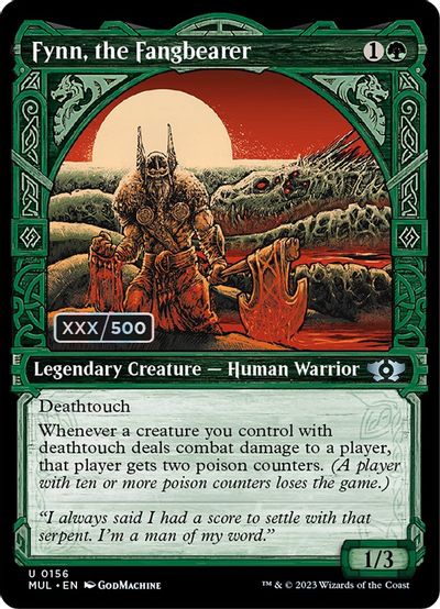 Fynn, the Fangbearer (Serial Numbered) card art