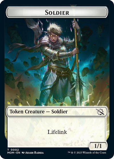 Soldier Token card art