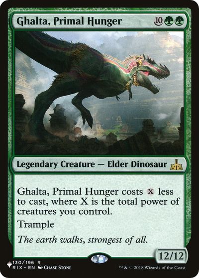 Ghalta, Primal Hunger card art