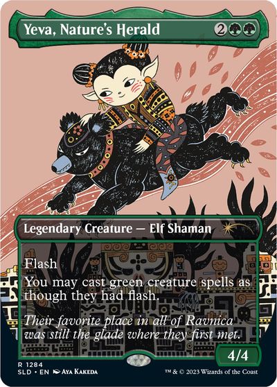 Yeva, Nature's Herald card art