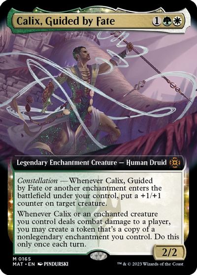 Calix, Guided by Fate (Extended Art) card art