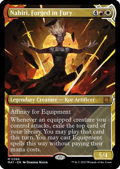 Nahiri, Forged in Fury (Showcase) card art