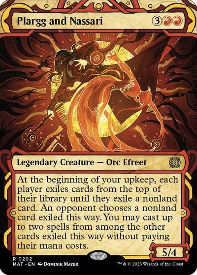 Plargg and Nassari (Halo Foil) card art