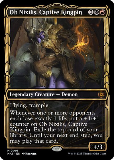 Ob Nixilis, Captive Kingpin (Showcase) card art