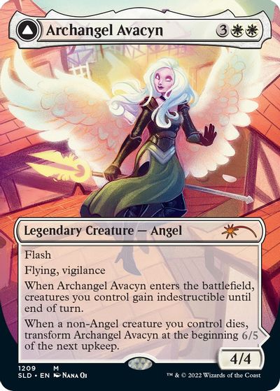 Archangel Avacyn (Display Commander) - Thick Stock card art
