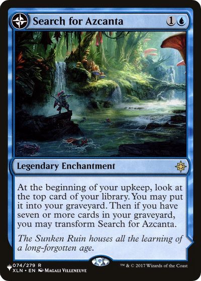 Search for Azcanta card art
