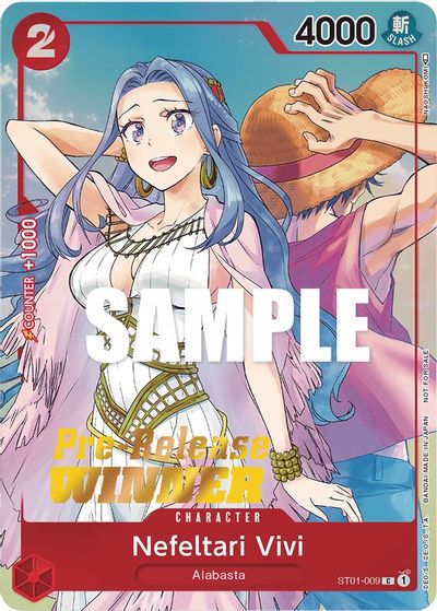 Nefeltari Vivi (OP-03 Pre-Release Tournament) [Winner] card art