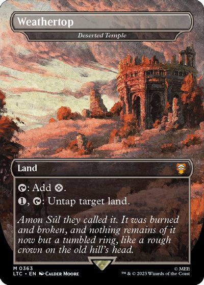 Weathertop - Deserted Temple card art