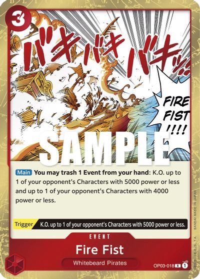 Fire Fist card art