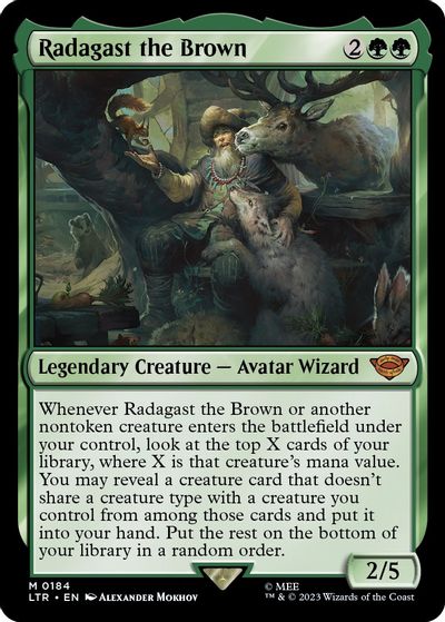 Radagast the Brown card art