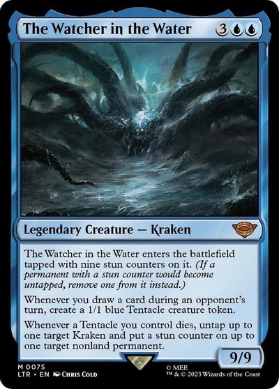 The Watcher in the Water card art