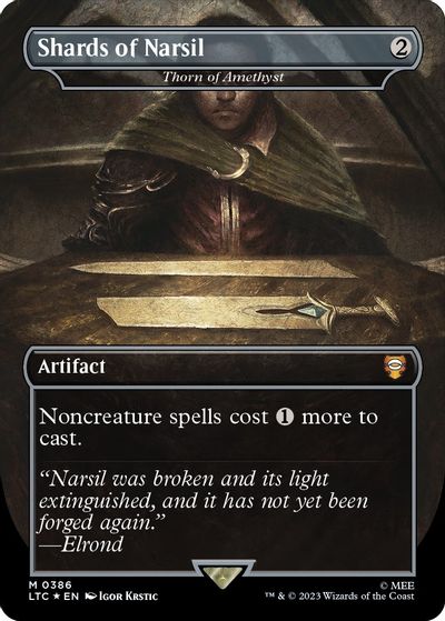 Shards of Narsil - Thorn of Amethyst (Surge Foil) card art