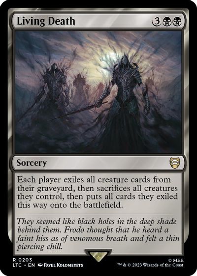 Living Death card art