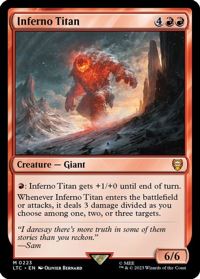 Inferno Titan card art