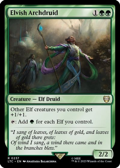 Elvish Archdruid card art