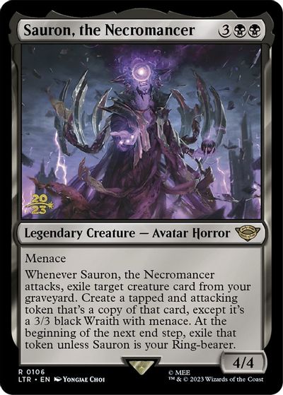 Sauron, the Necromancer card art