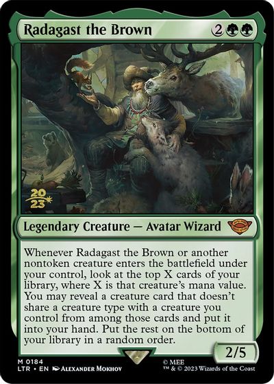 Radagast the Brown card art