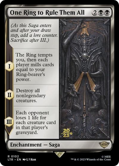 One Ring to Rule Them All card art