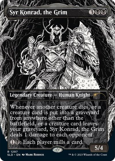 Syr Konrad, the Grim card art