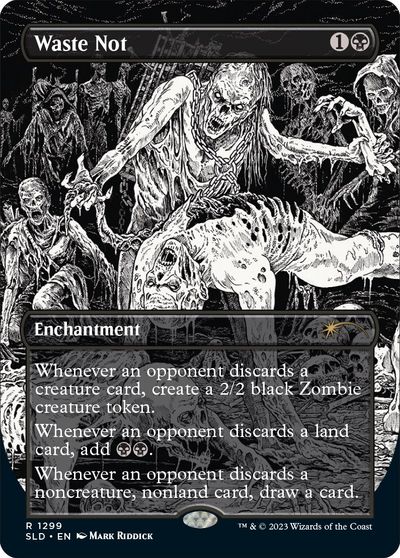 Waste Not card art