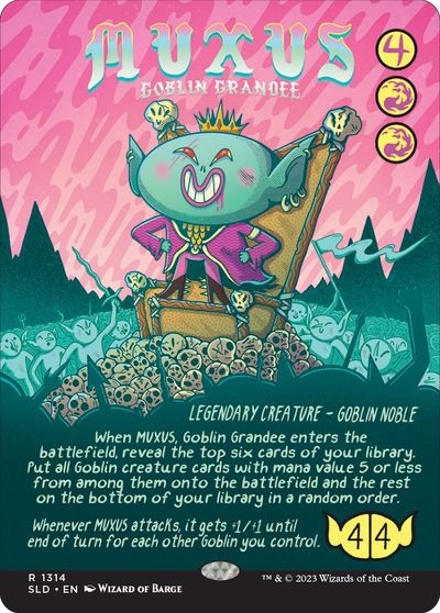 Muxus, Goblin Grandee card art