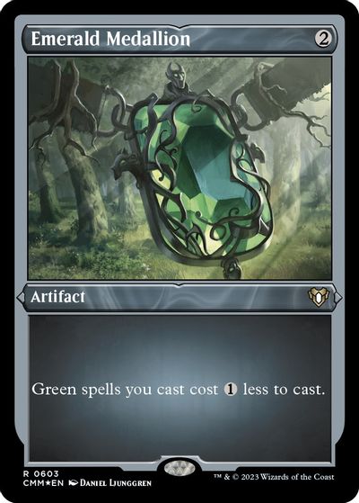 Emerald Medallion (Foil Etched) card art