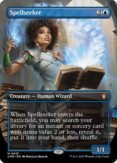 Spellseeker (Borderless) card art