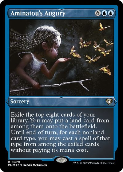 Aminatou's Augury (Foil Etched) card art