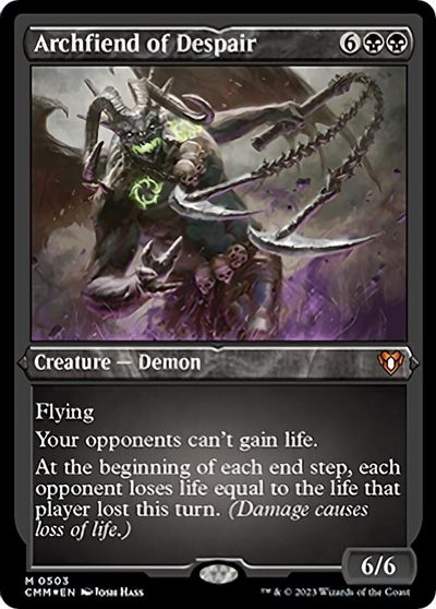 Archfiend of Despair (Foil Etched) card art
