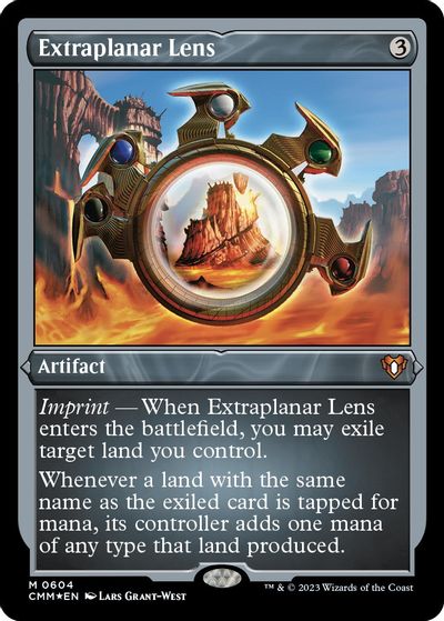 Extraplanar Lens (Foil Etched) card art
