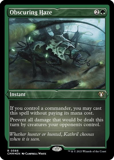 Obscuring Haze (Foil Etched) card art