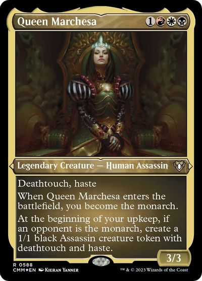 Queen Marchesa (Foil Etched) card art