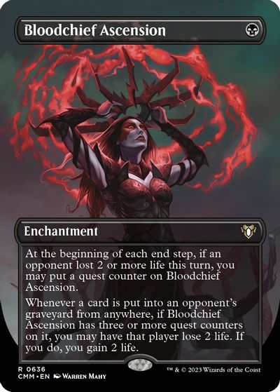 Bloodchief Ascension (Borderless) card art