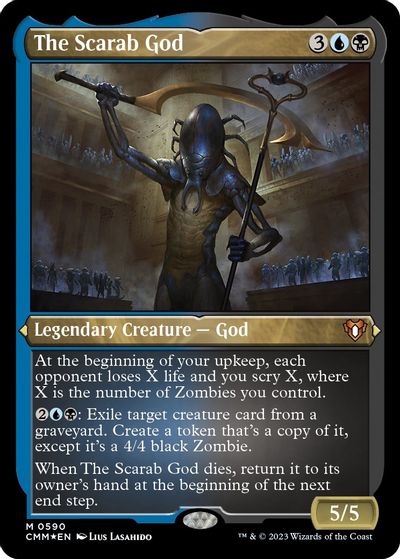 The Scarab God (Foil Etched) card art