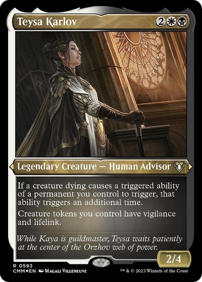 Teysa Karlov (Foil Etched) card art