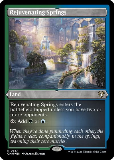 Rejuvenating Springs (Foil Etched) card art