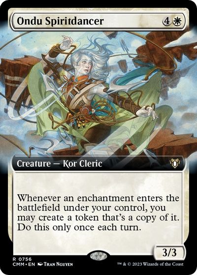 Ondu Spiritdancer (Extended Art) card art