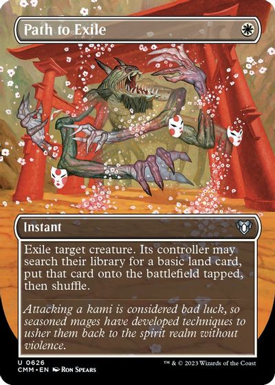 Path to Exile (Borderless) card art