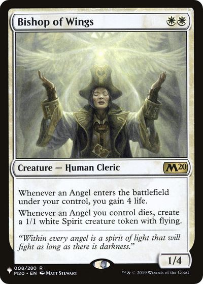 Bishop of Wings card art