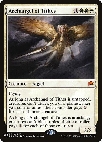 Archangel of Tithes card art