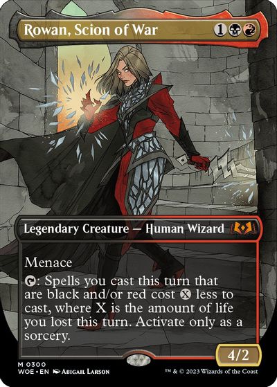 Rowan, Scion of War (Borderless) card art