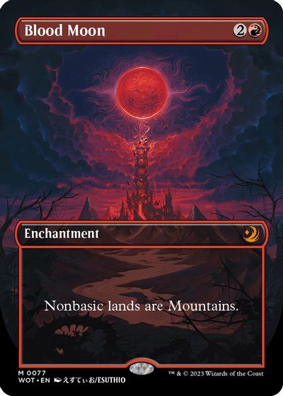 Blood Moon (Anime Borderless) card art