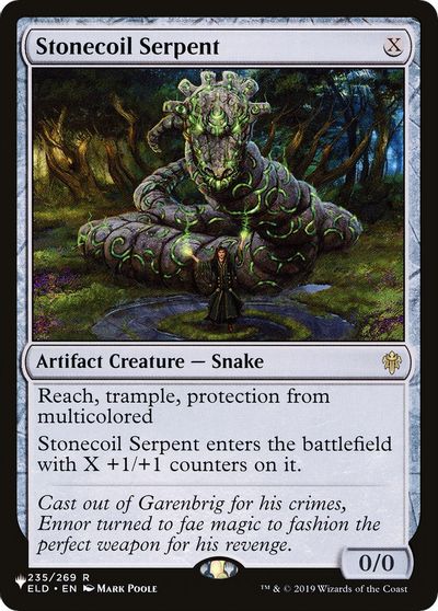 Stonecoil Serpent card art